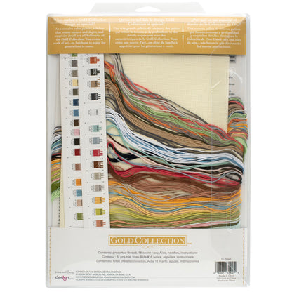Dimensions Blissful Moments cross stitch kit design