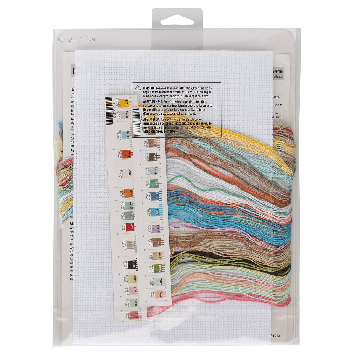 Dimensions Beach Huts cross stitch kit design