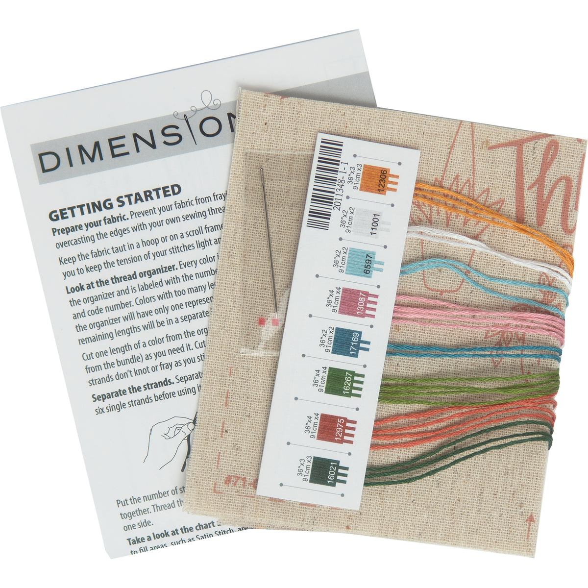 Dimensions Hang in There embroidery kit