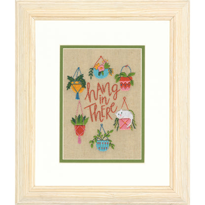 Dimensions Hang in There embroidery kit