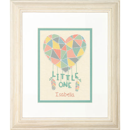 Dimensions Little Dreamcatcher birth record embroidery kit