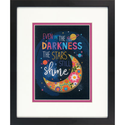 Dimensions Stars Shine embroidery kit design