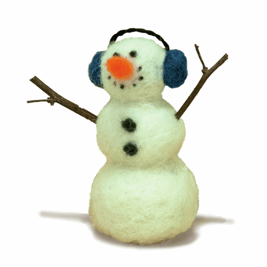 Needle Felting Kit - Snowman