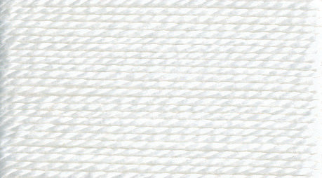 DMC Petra Cotton Crochet and Knitting Yarn Size 5 - 100g Ball - White (B5200)
