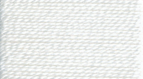 DMC Petra Cotton Crochet and Knitting Yarn Size 8 - 100g Ball - White (B5200)