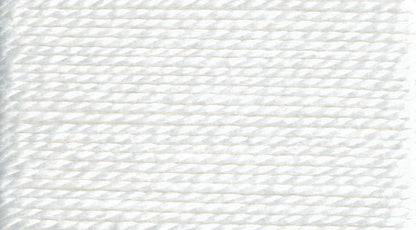 DMC Petra Cotton Crochet and Knitting Yarn Size 8 - 100g Ball - White (B5200)