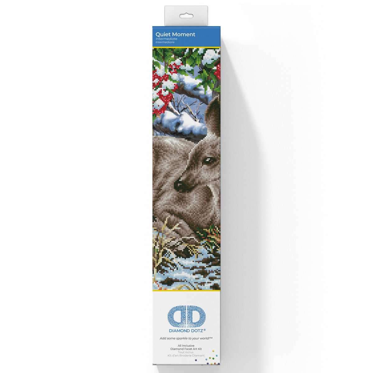 Diamond Dotz Quiet Moment diamond painting kit showing the Quiet Moment design