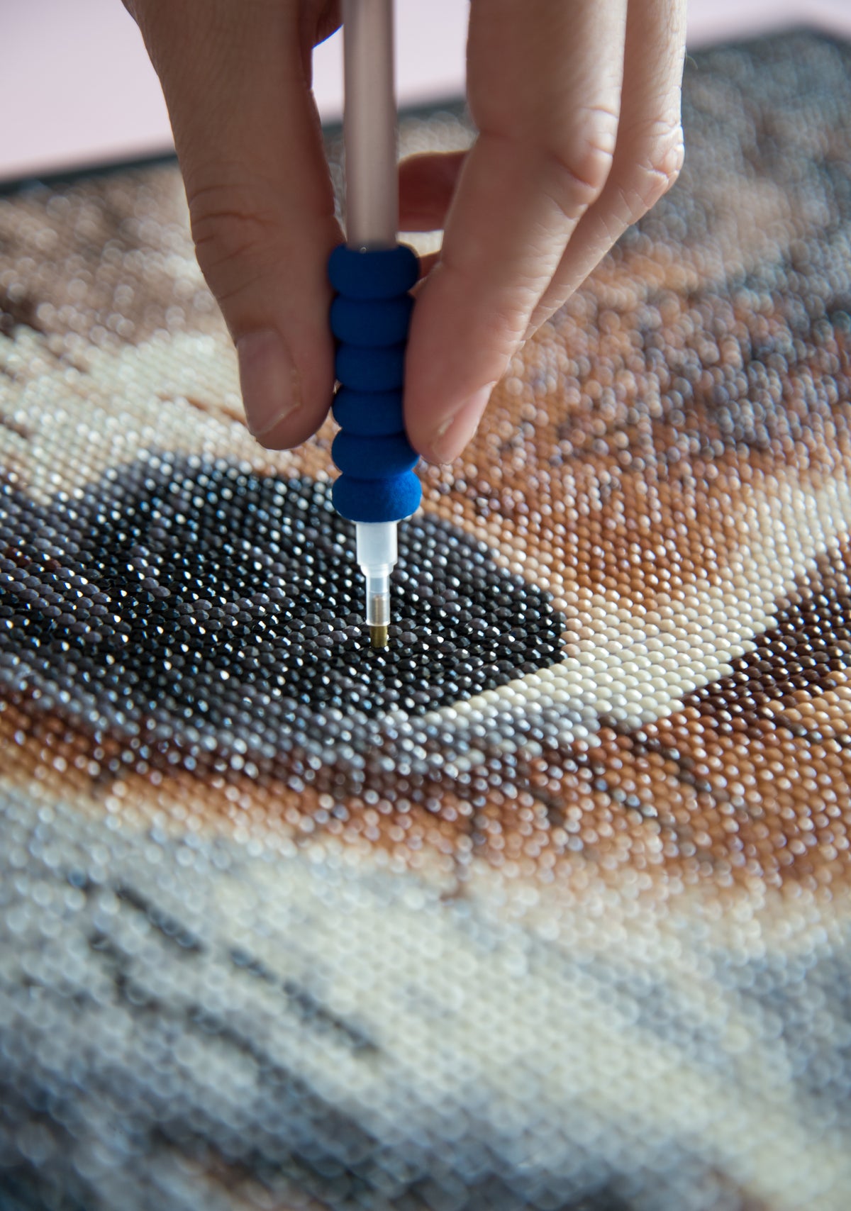 Diamond Dotz Muzzle Nuzzle diamond painting kit showing the Muzzle Nuzzle design