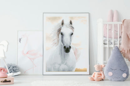 Diamond Dotz Imperial Stallion diamond painting kit showing a stallion