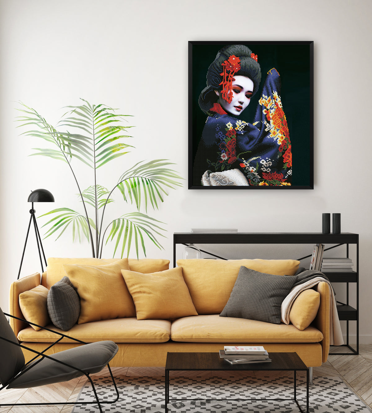 Diamond Dotz Kyoto Beauty diamond painting kit showing the Kyoto Beauty design