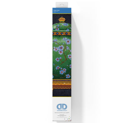 Diamond Dotz Green Vase diamond painting kit design
