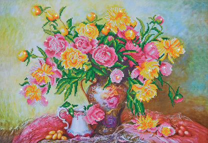 Diamond Dotz Elegant Roses diamond painting kit design