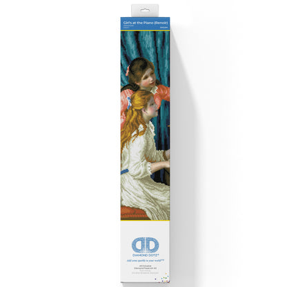 Diamond Dotz Girls at the Piano (Renoir) diamond painting kit design