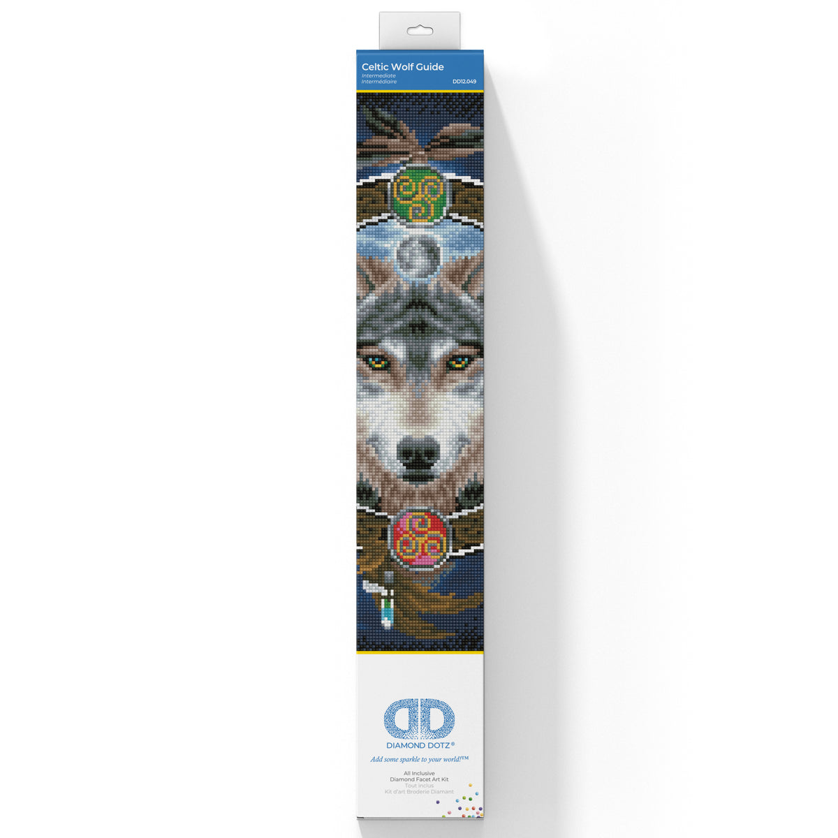 Diamond Dotz Celtic Wolf Guide diamond painting kit design