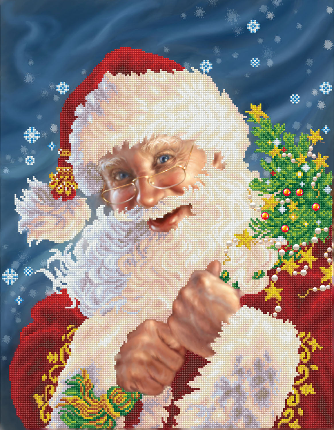 Diamond Dotz Christmas Night diamond painting kit design