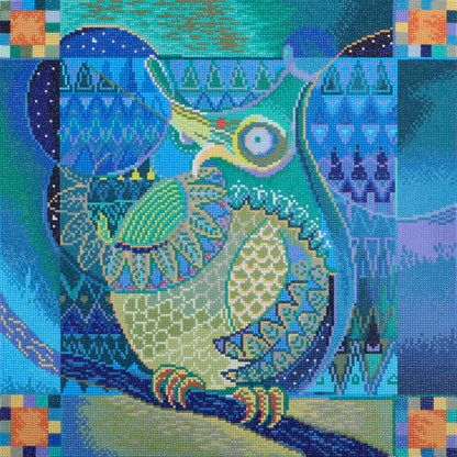 Diamond Dotz Indian Owl diamond painting kit design