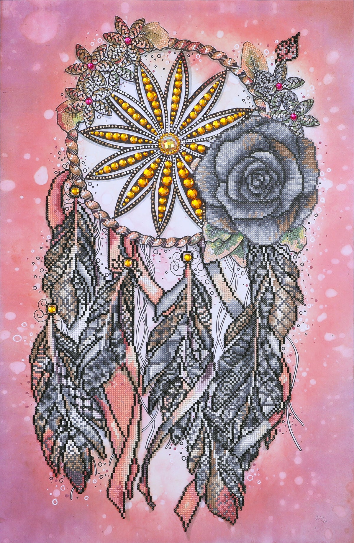 Diamond Dotz Catch Your Dreams diamond painting kit design