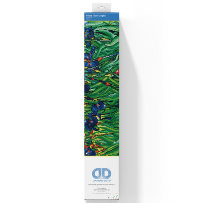 Diamond Dotz Irises (Van Gogh) diamond painting kit design