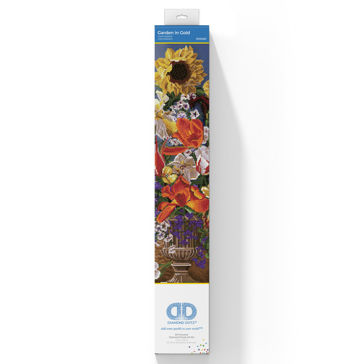 Diamond Dotz Garden in Gold diamond painting kit design