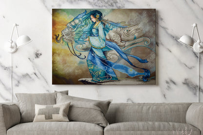 Diamond Dotz Dragon Princess diamond painting kit design
