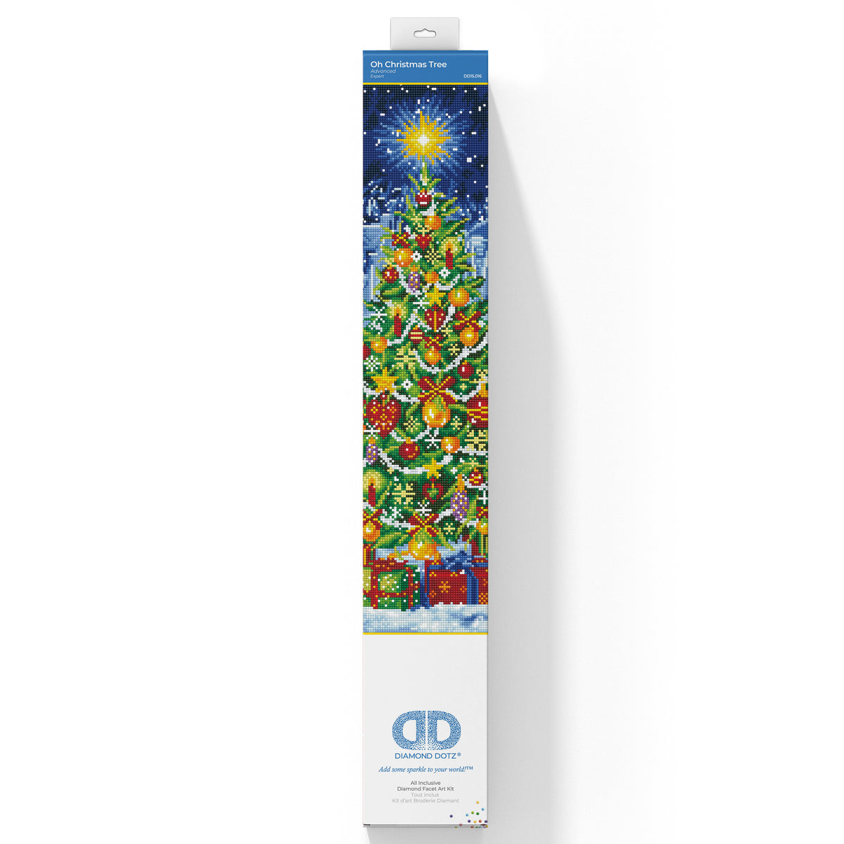 Diamond Dotz Oh Christmas Tree diamond painting kit design