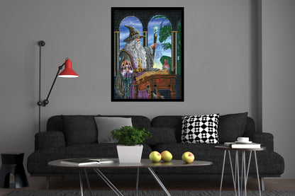 Diamond Dotz Wizard's Emissary diamond painting kit design