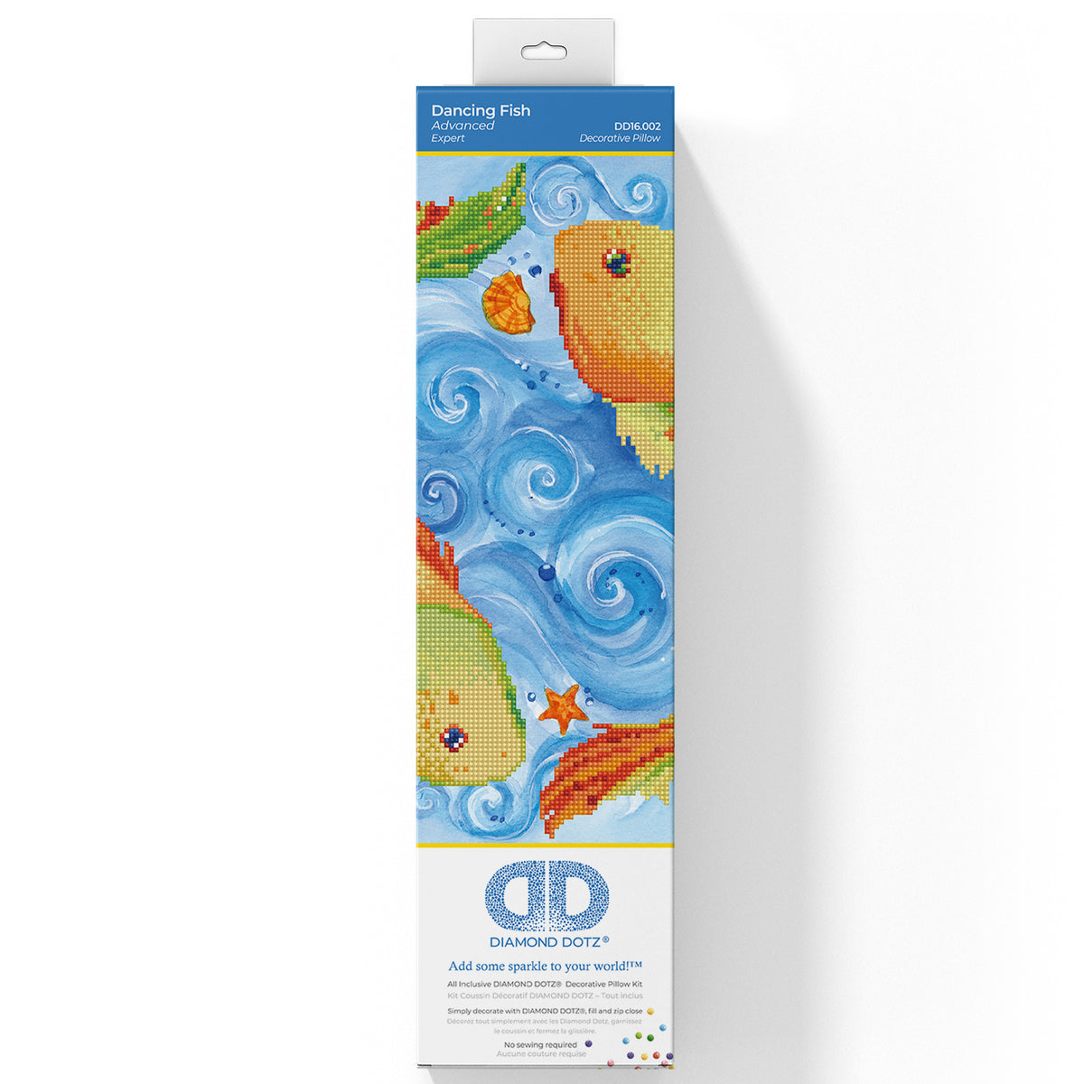 Diamond Dotz Dancing Fish diamond painting kit design