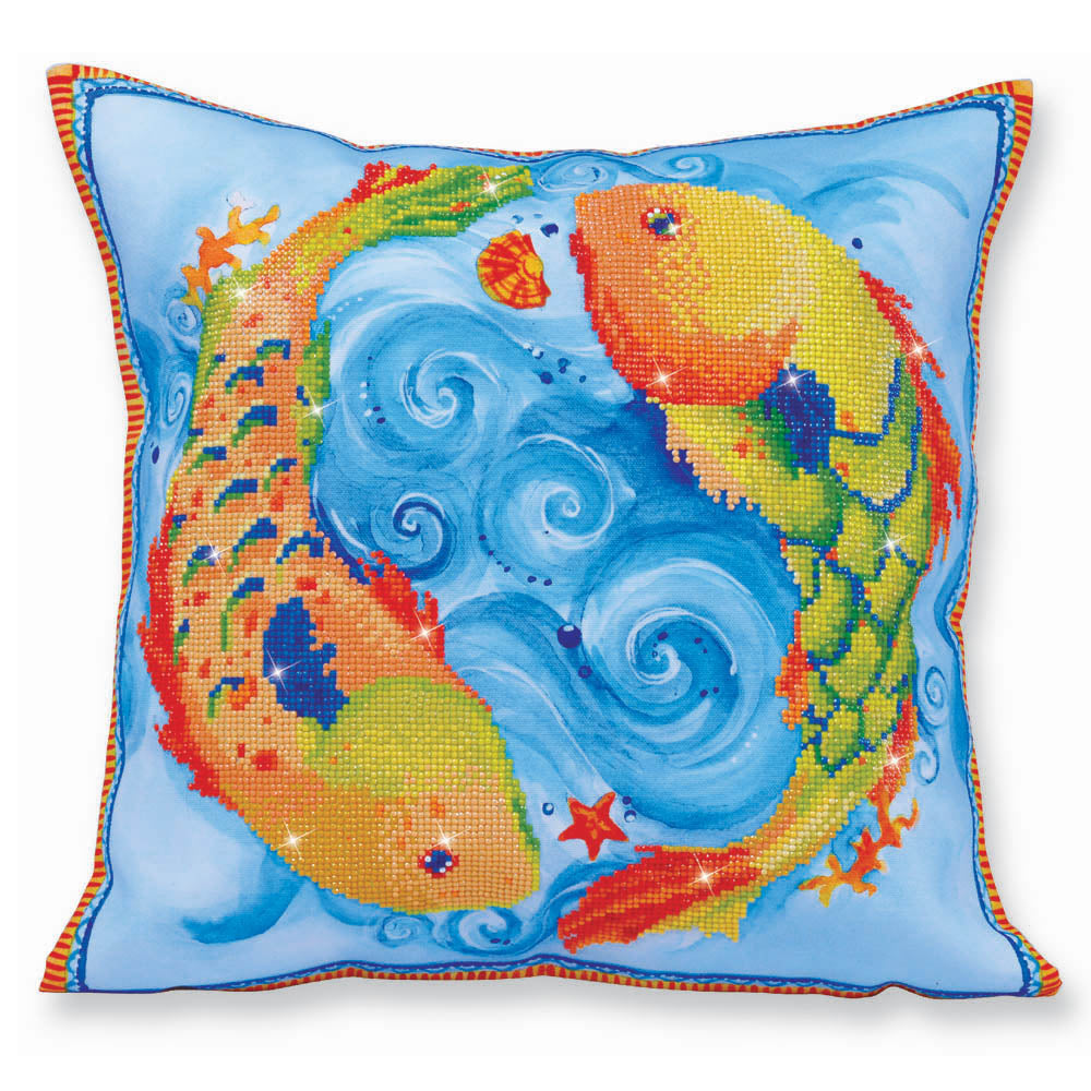 Diamond Dotz Dancing Fish diamond painting kit design