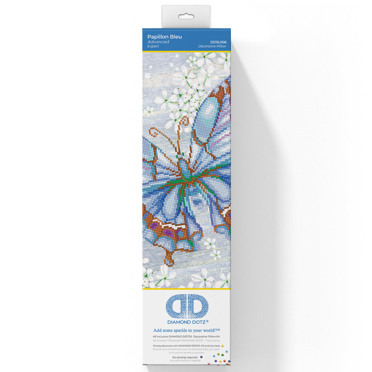 Diamond Dotz Papillon Bleu diamond painting kit design