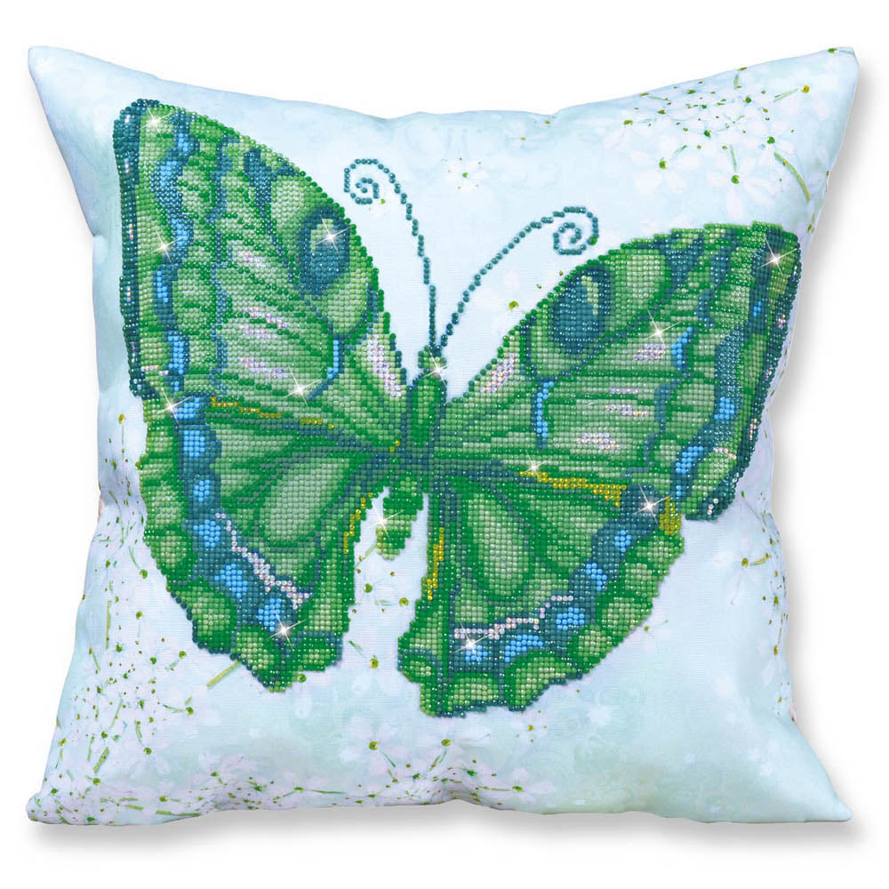 Diamond Dotz Papillon Vert diamond painting kit design
