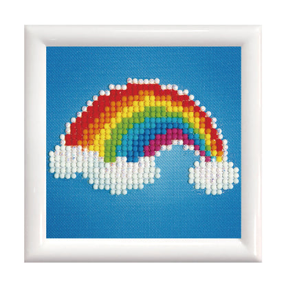 Diamond Dotz Ever Living diamond painting kit with frame showing an Ever Living design