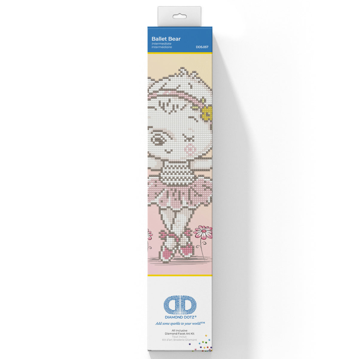 Diamond Dotz Ballet Bear diamond painting kit picture
