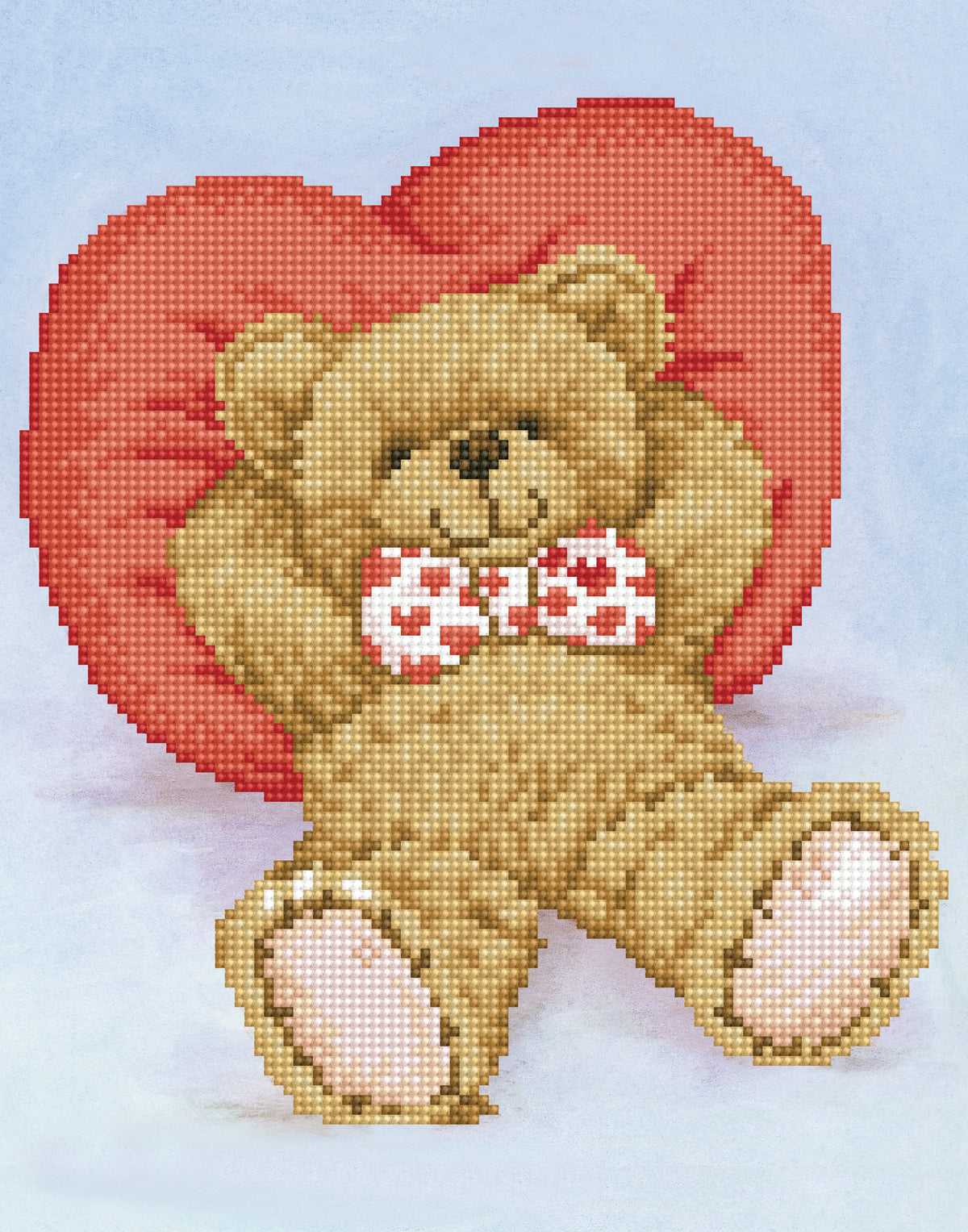 Diamond Dotz Relax a Bear diamond painting kit