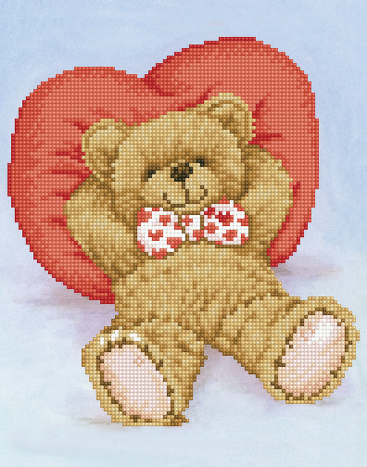 Diamond Dotz Relax a Bear diamond painting kit