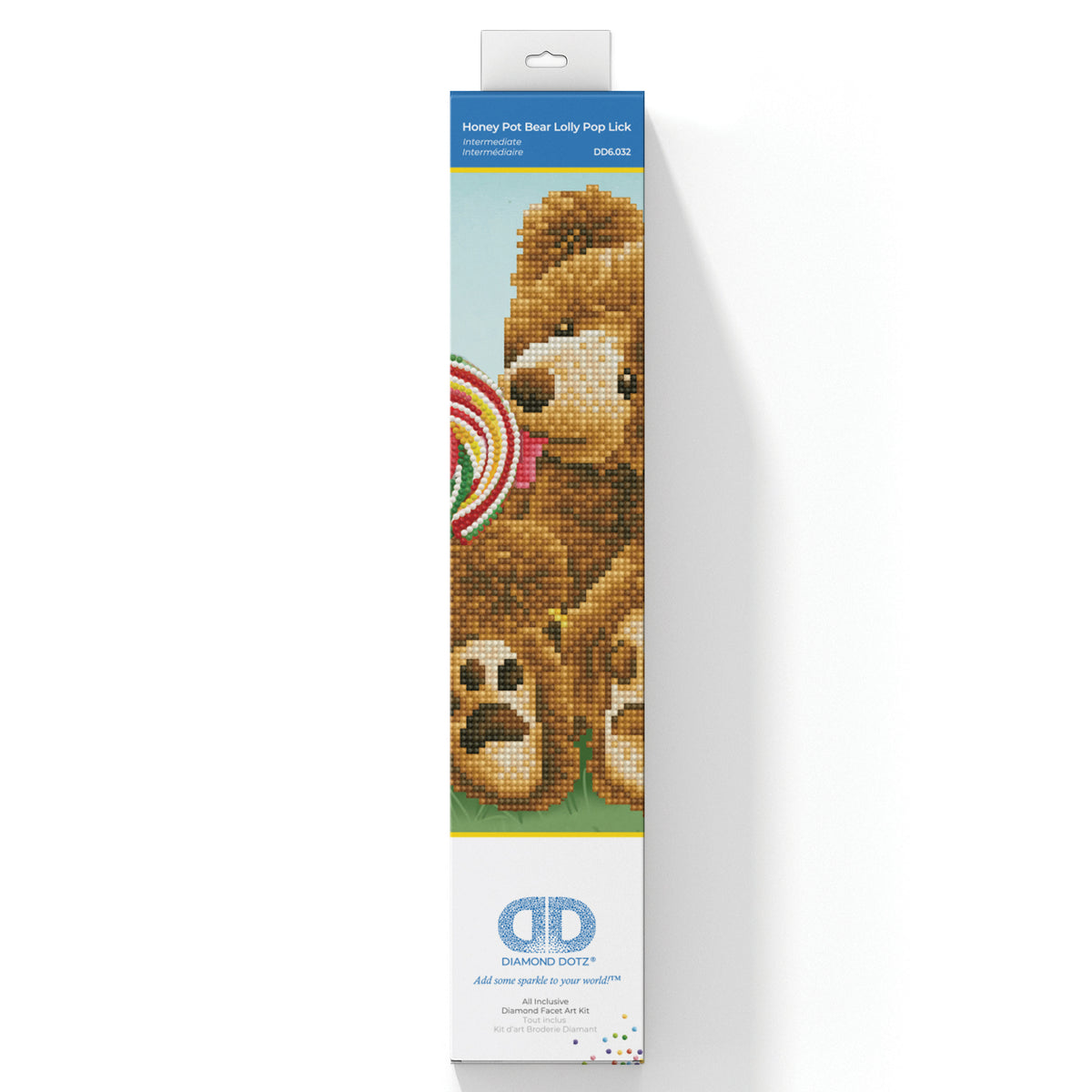 Diamond Dotz Honey Pot Bear Lolly Pop Lick diamond painting kit