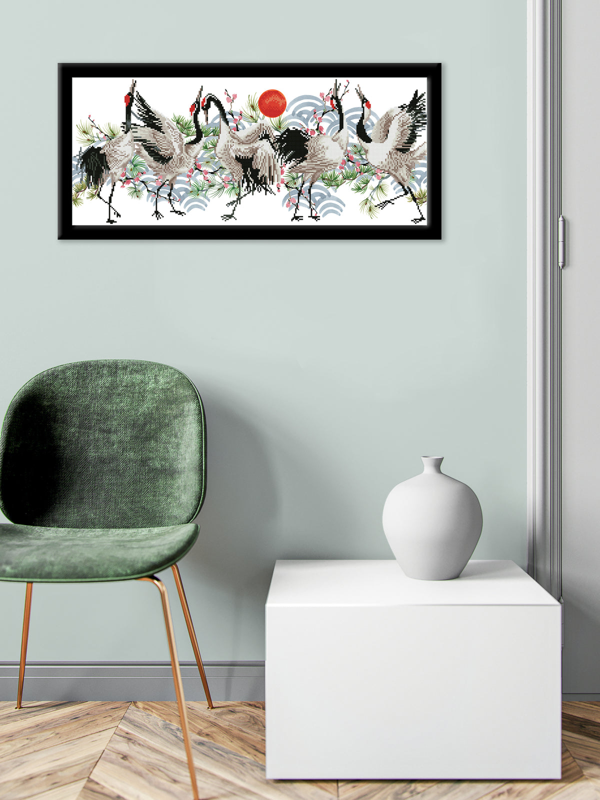 Diamond Dotz Brolga Dance diamond painting kit