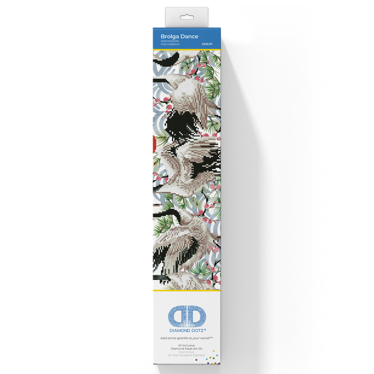 Diamond Dotz Brolga Dance diamond painting kit