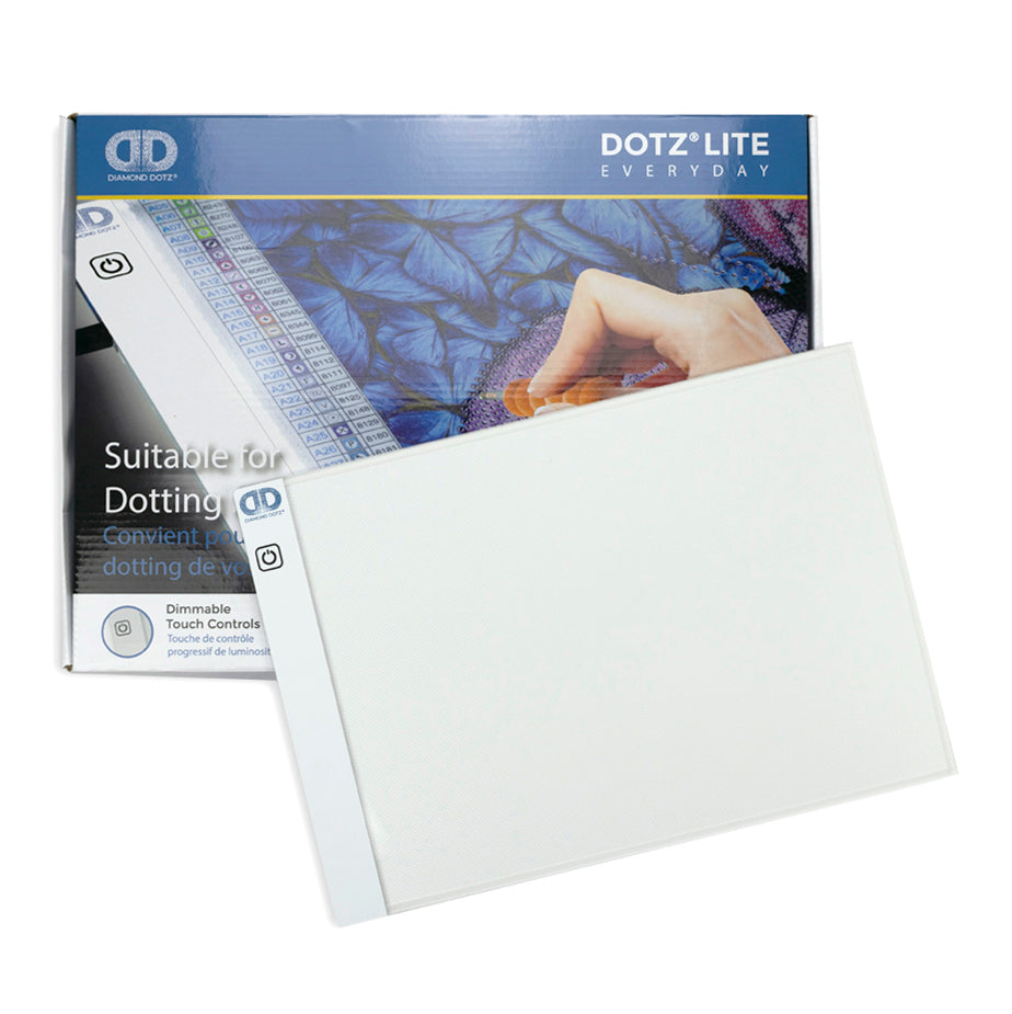 Diamond Dotz Dotzlite slim illuminated light pad