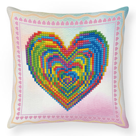 Diamond Dotz Love Rest diamond painted cushion
