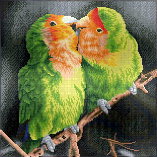 Diamond Dotz Squares Nick and Lucy diamond painting design