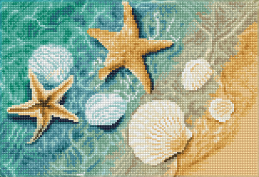 Diamond Dotz Squares Crystal Shore diamond painting design