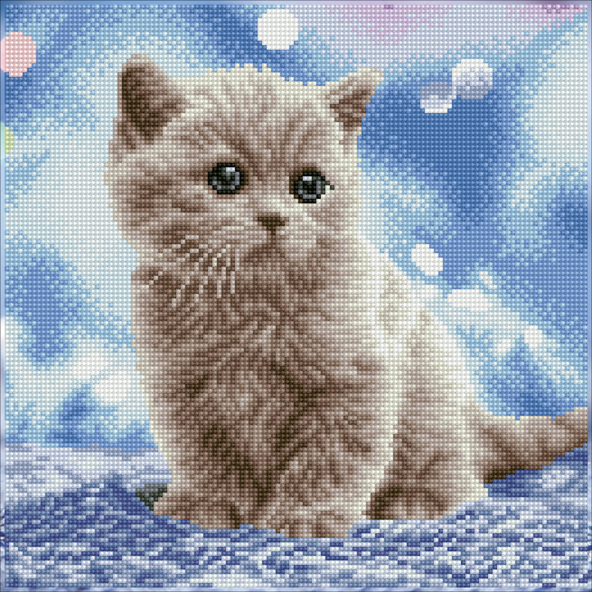 Diamond Dotz Squares Bubbles diamond painting kit