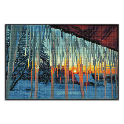 Diamond Dotz Squares Frosty Morn diamond painting kit
