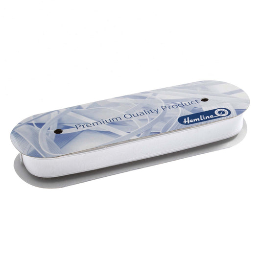 Roll of white 25mm Hemline nurses belt elastic