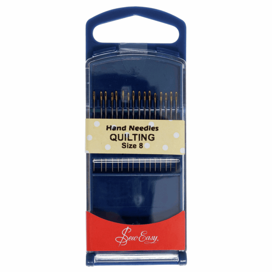 Sew Easy Gold Eye Hand Quilting Needles - Size 8 (Pack of 16)