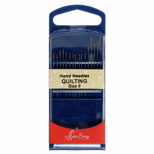 Sew Easy Gold Eye Hand Quilting Needles - Size 9 (Pack of 16)