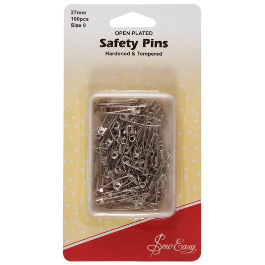 Pack of Sew Easy 27mm quilter's safety pins