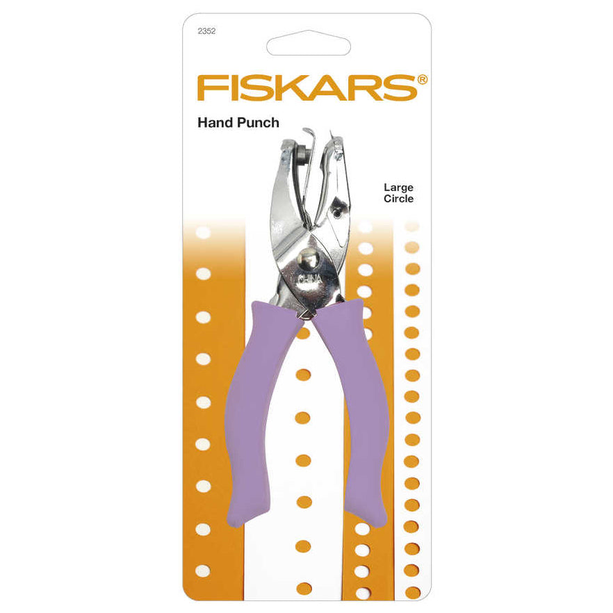 Fiskars large circle hand punch