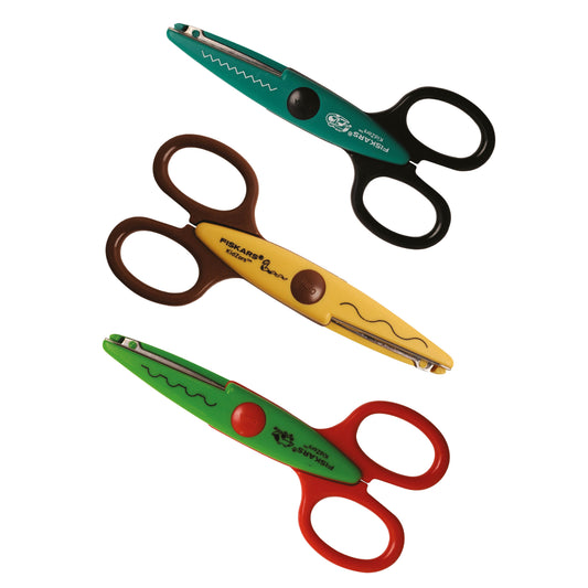 Fiskars Kidzors alligator, snake and frog kids scissors