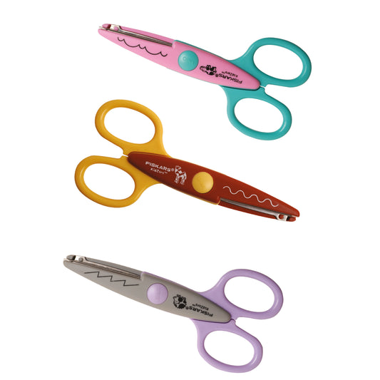 Fiskars Kidzors hippo, camel and hedgehog kids scissors
